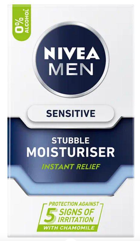 Men sensitive stubble moisturiser stoppels