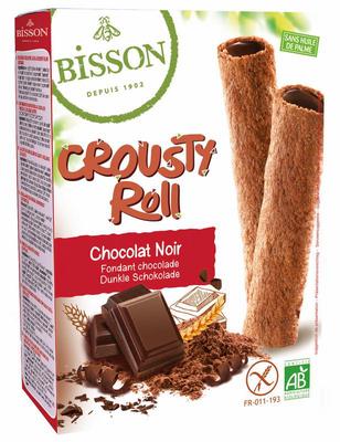 Bisson Crousty roll pure chocolade bio