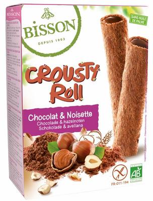 Bisson Crousty roll choco hazelnoot bio