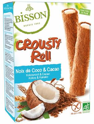 Bisson Crousty roll kokos cacao bio