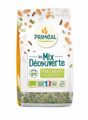 Primeal Mix met spliterwten, rijst & hennep bio