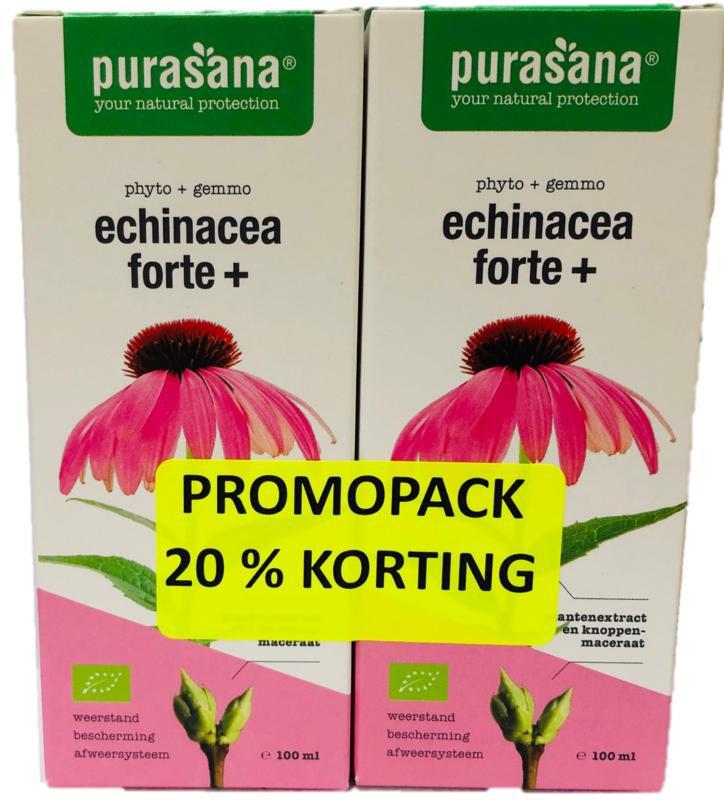 Echinacea forte+ promo pack bio