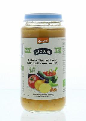 Biobim Ratatouille linzen 10+ maanden demeter bio