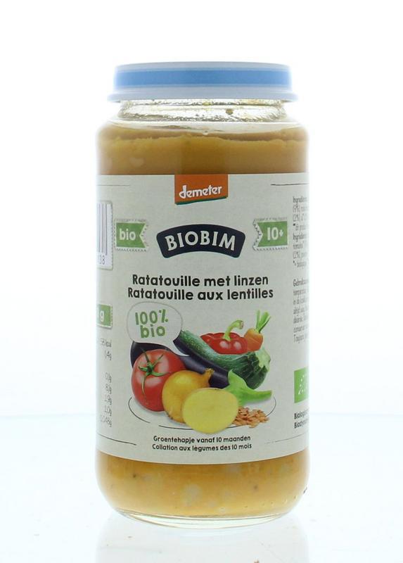 Ratatouille linzen 10+ maanden demeter bio