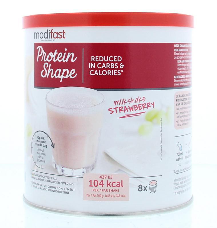 Protein shape milkshake aardbei
