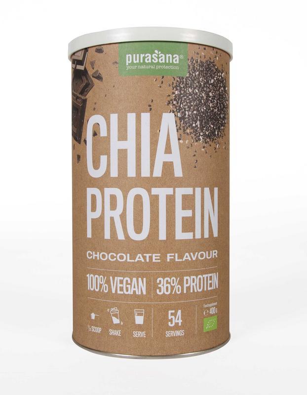 Chia proteine chocolade vegan bio