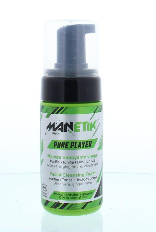 Pure player organic cleansing foam