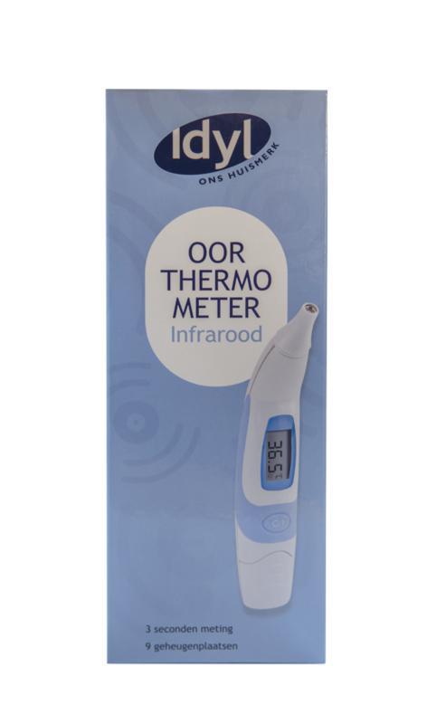 Oorthermometer infrarood 3 seconden