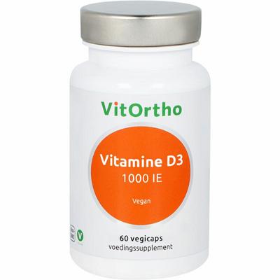 Vitortho Vitamine D3 1000IE vegan
