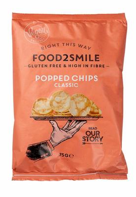 Food2Smile Popped chips classic glutenvrij lactosevrij
