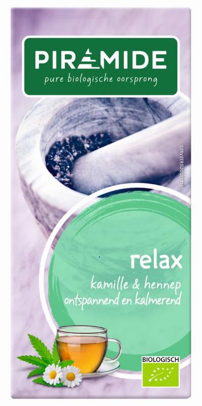 Relax thee kamille & hennep bio