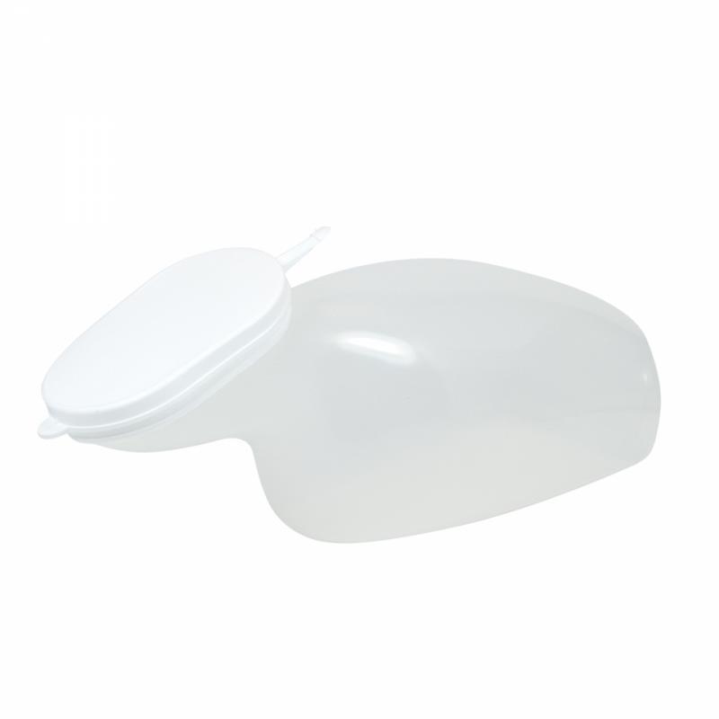 Urinaal vrouw melkwit met deksel