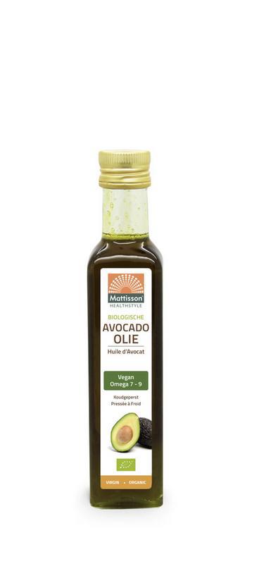 Avocado olie virgin koudgeperst bio