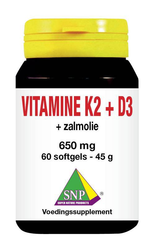Vitamine K2 D3 zalmolie