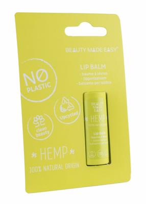 Beauty Made Easy Papertube lipbalm hemp