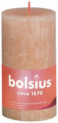 Bolsius Rustiekkaars shine 130/68 misty pink