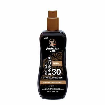 Australian Gold spray gel met bronzer spf 30 100ml
