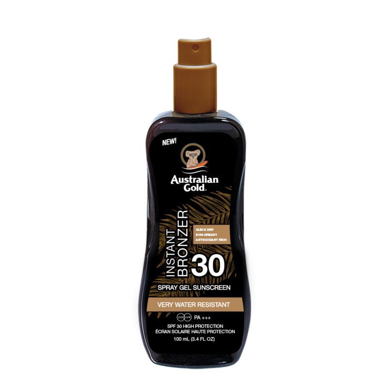 spray gel met bronzer spf 30 100ml