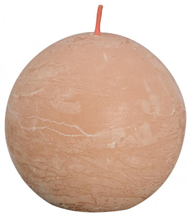 Rustiek bolkaars shine 76 misty pink