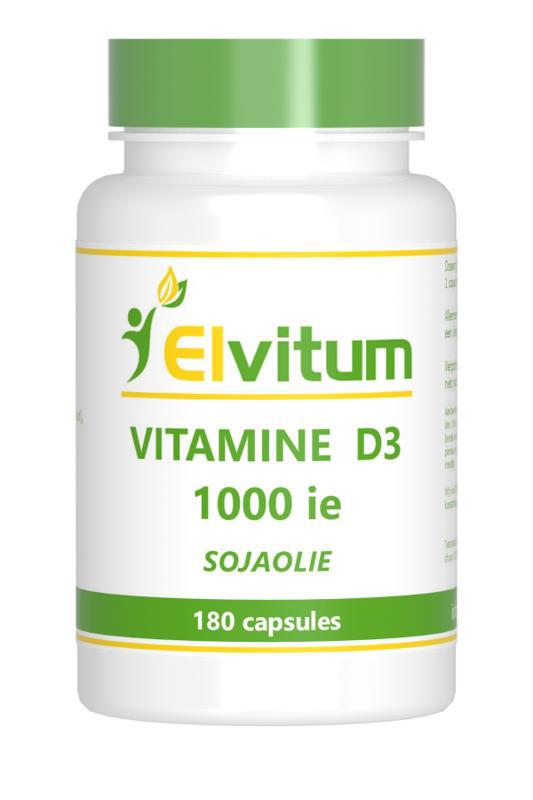 Vitamine D3 1000IE soja