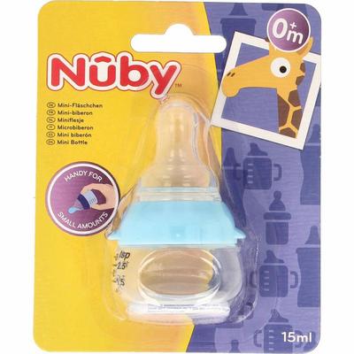 Nuby Mini flesje 15ml 0+ maanden