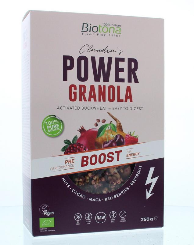 Power granola boost bio