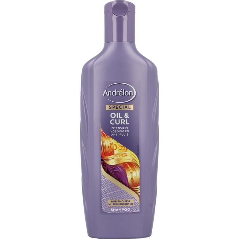 Special shampoo oil & curl