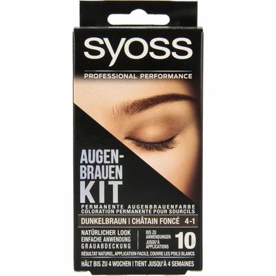 Syoss Wenkbrauwverf donker bruin