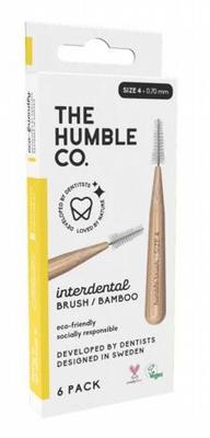 The Humble Co Interdental borstel 0.70 mm geel