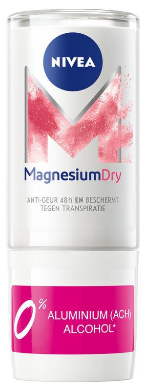 Deodorant roller woman magnesium dry