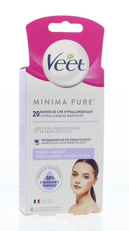 Minima waxstrip gezicht