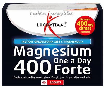 Lucovitaal Magnesium citraat poeder 400mg