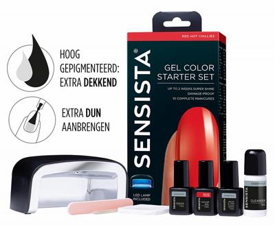 Sensista Gel starter set red hot