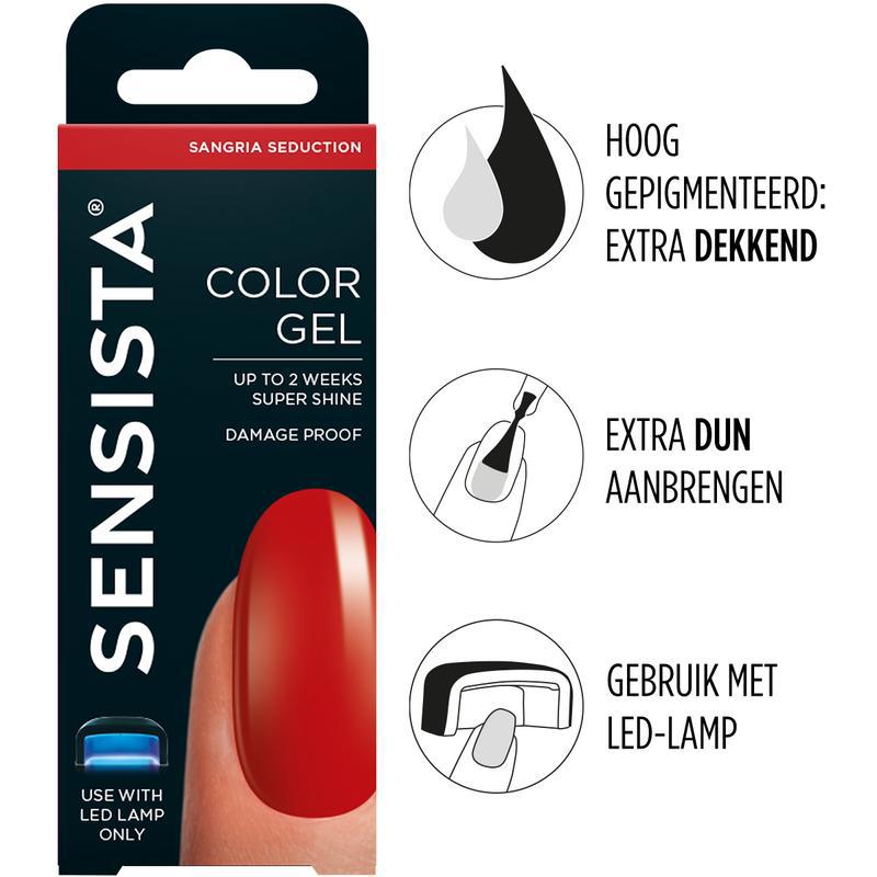 Color gel sangria seduction