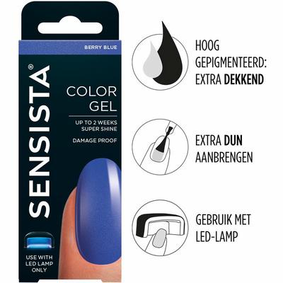 Sensista Color gel berry blue