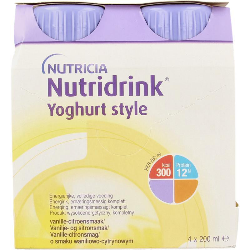 Yoghurt vanille/citroen 200ml