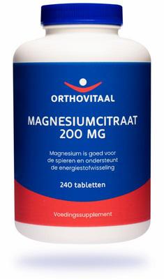 Orthovitaal Magnesium citraat 200mg