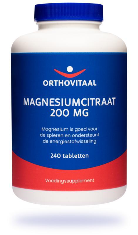 Magnesium citraat 200mg