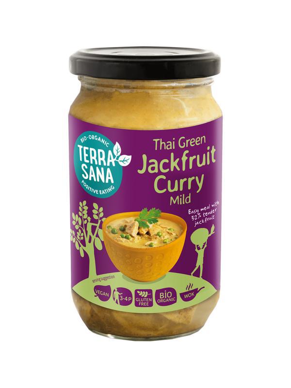 Thaise groene curry jackfruit bio