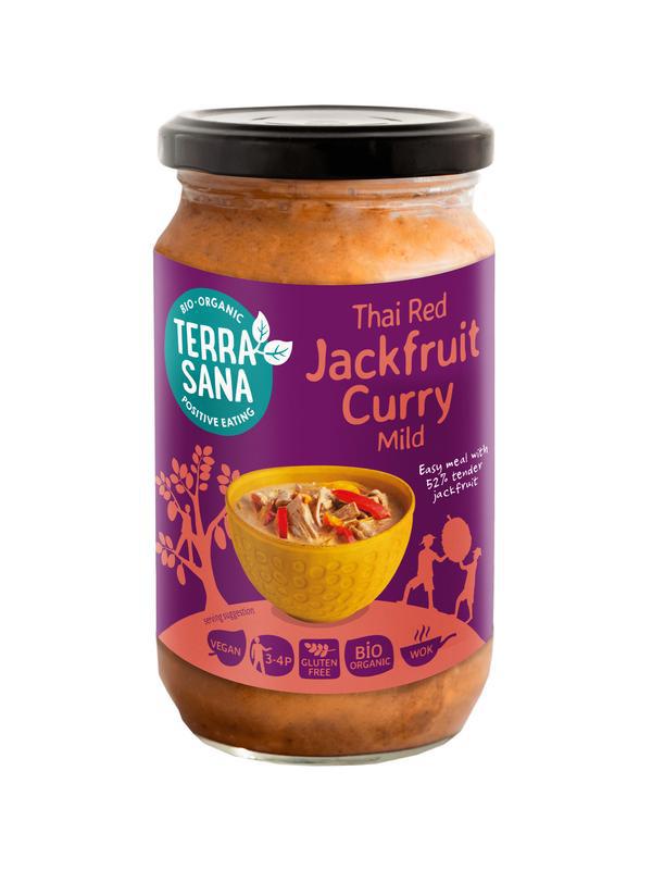 Thaise rode curry jackfruit bio