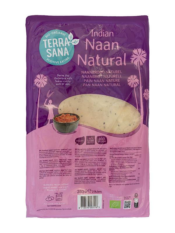 Naan naturel bio