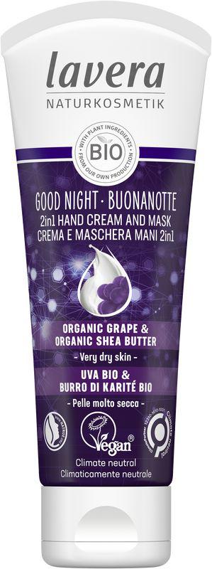 Good night 2-in-1 handcreme & masker bio