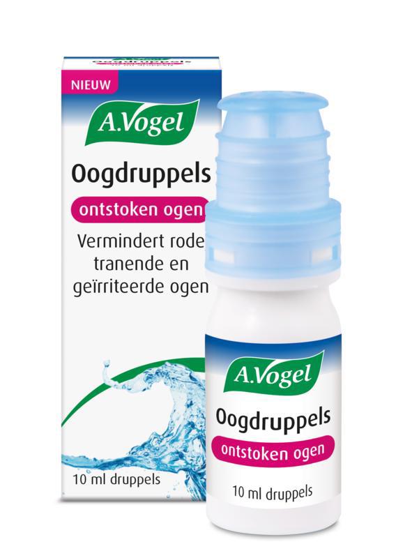 Oogdruppels ontstoken ogen