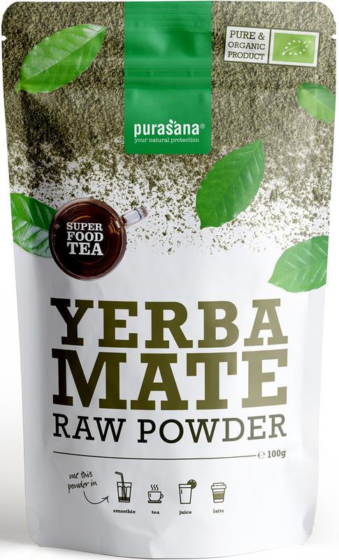 Yerba mate thee poeder vegan bio