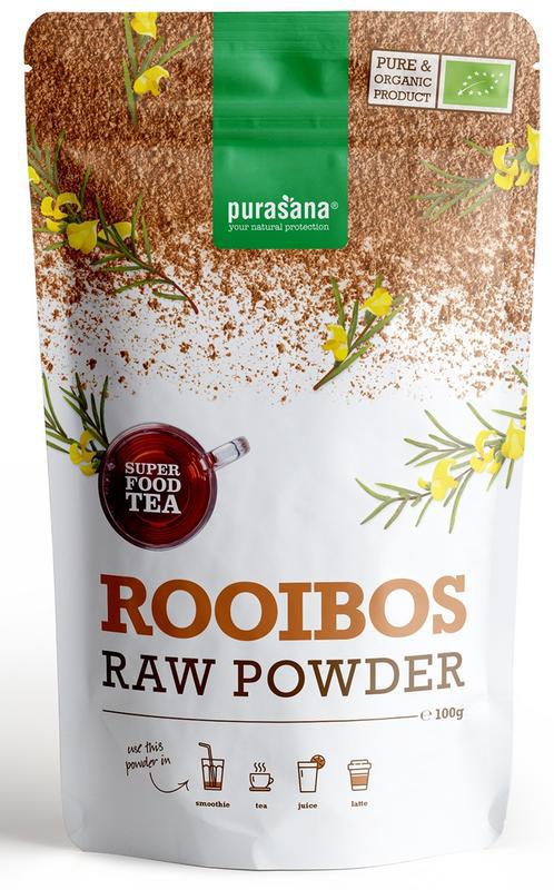 Rooibos thee poeder vegan bio