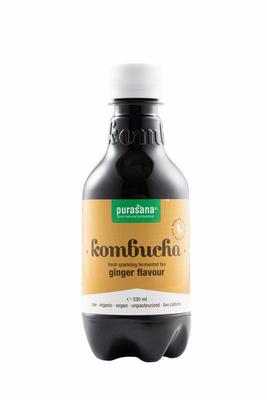 Purasana Kombucha gember vegan bio