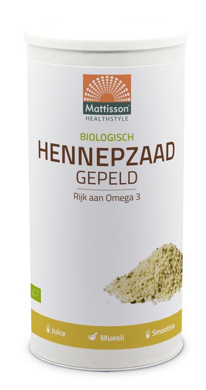Hennepzaad gepeld bio