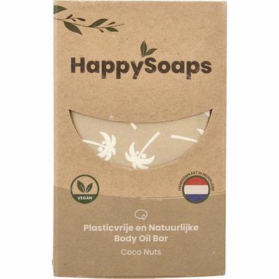 Happysoaps Body oil bar coco nuts
