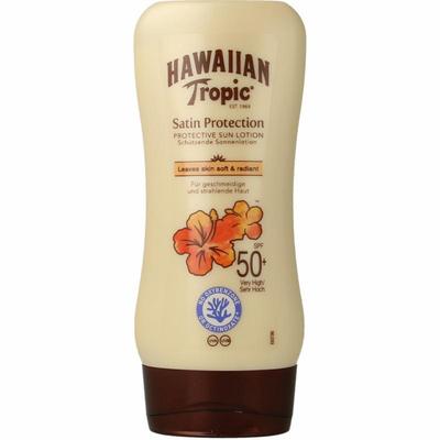Hawaiian Tropic Satin ultra radiance sun lotion SPF50