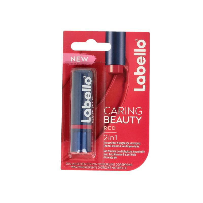 Caring beauty red